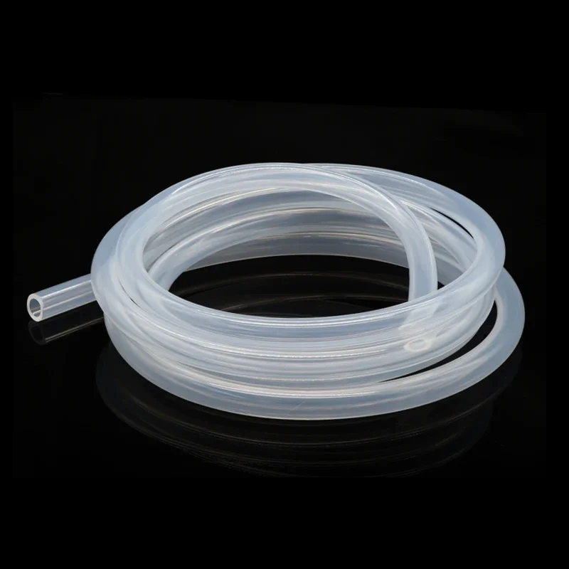Silicone Tube 1/5/10M Food Grade Clear Transparent Silicone Rubber Hose ID 0.5 1 2 3 4 5 6 7 8 9 10 12mm O.D Flexible Nontoxic