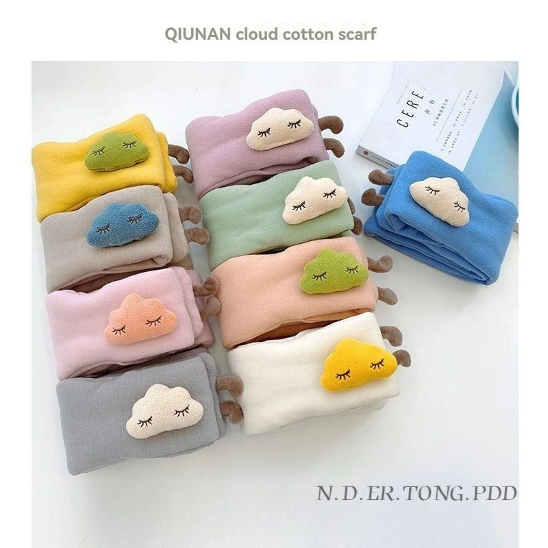 New Baby Scarf Winter Warm Baby Cute Super Cute Neck Cover for Girls Knitted Soft Neck Cover for Boys Versatile Scarf