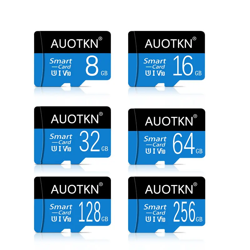 Mini Sd Memory Card Capacità Reale 8Gb 16Gb 32Gb 64Gb Micro Tf/Sd Card 128Gb 256Gb Cartao De Memória Flash Tf Card Per Smartphone