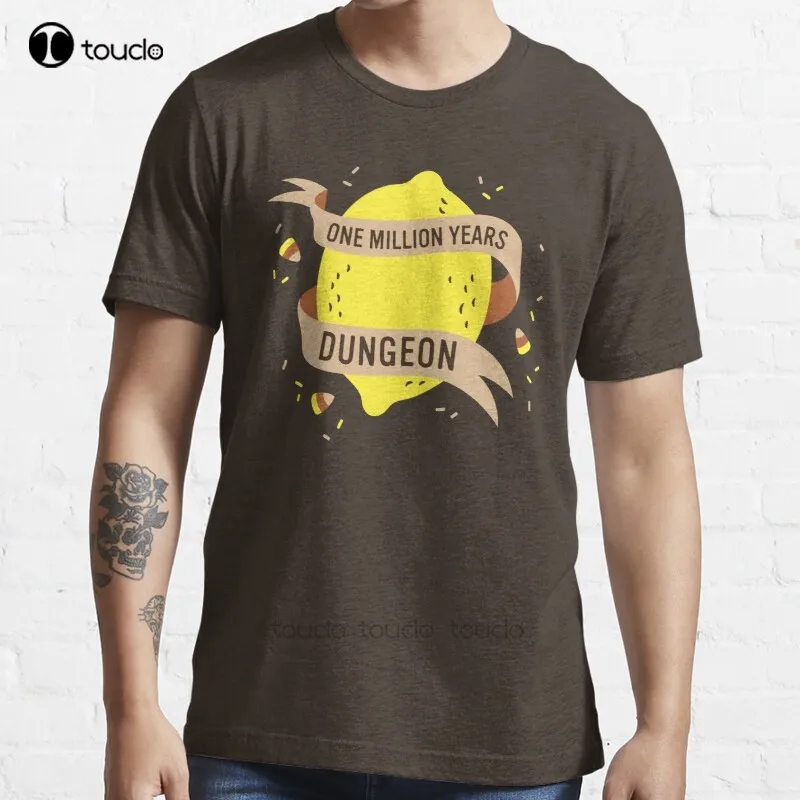 New One Million Years Dungeon T-Shirt Cotton Men Tee Shirt Custom Aldult Teen Unisex Digital Printing Tee Shirts Regalo Personalizzato