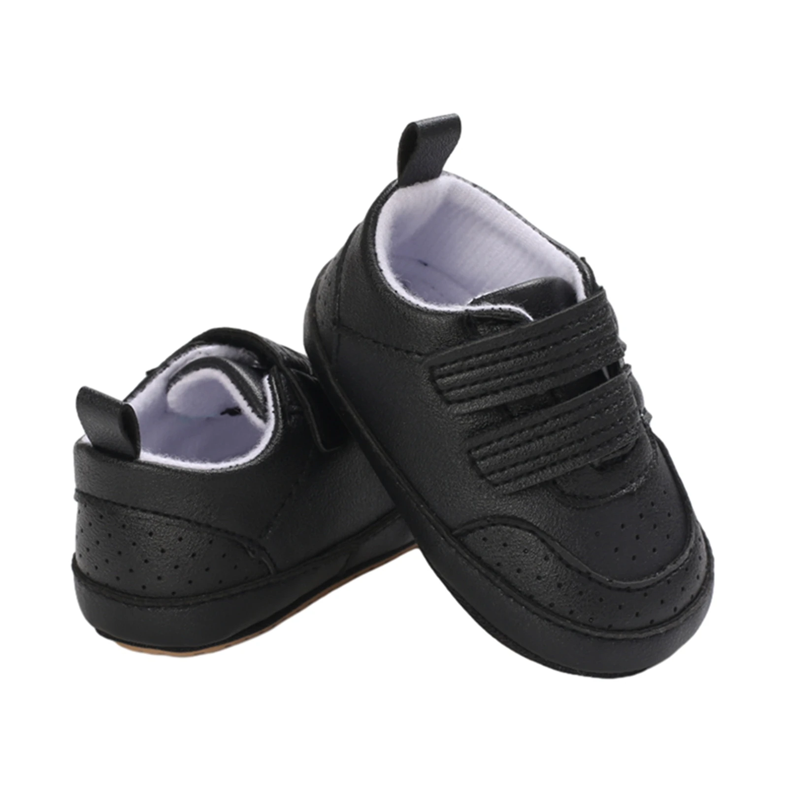 Baby Shoes Children Sports Shoes EWODOS Toddler Baby Kids PU Leather Sneakers Casual Shoes Cute Baby Flats Breathable Infant Walking Shoes for Newborn Girl Boys