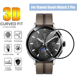 Enhanced Full Coverage Soft Screen Protector for Xiaomi Watch 2 Pro - Flexible Protective Film Accessory (2 pieces)
