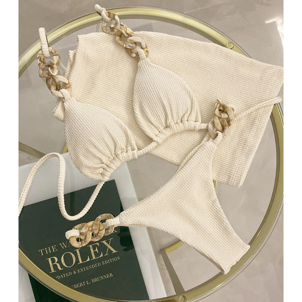 Brazilian Bikini Set For Women Swimwear 3 Piece 2025 Sexy Swimsuit ...