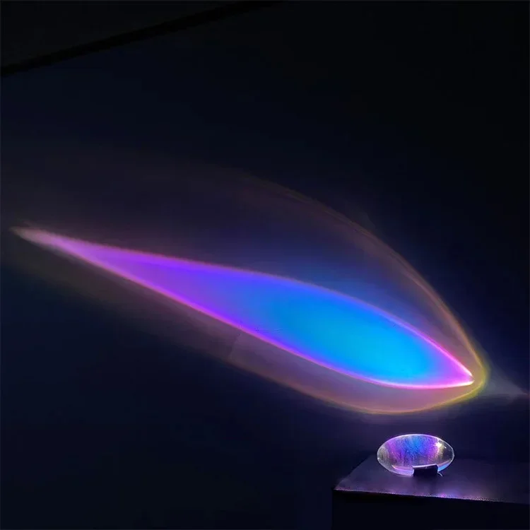 Italian Designer Table Lamp Led Crystal Eye Of The Sky Egg-shaped Lamps Living Bedroom Decor Light Night Projector Bedside Lamp 4
