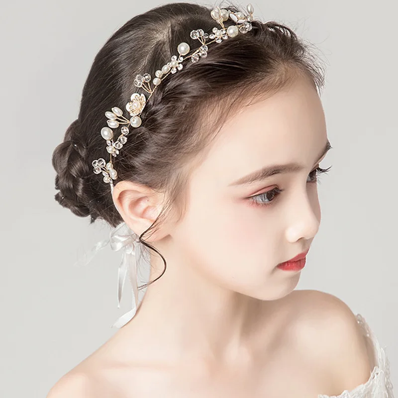 Hair accessory,hair headdress,bridal headwear,hair band crown Bridal Wedding Headbands Handmade Bride Tiaras Shiny Rhinestone Flower Hairband For Women Girl