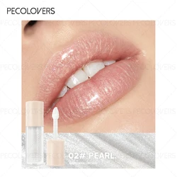 Radiant Pearl Gloss: Waterproof, Long - Lasting Shine & Moisturizing Lip Elixir (02)