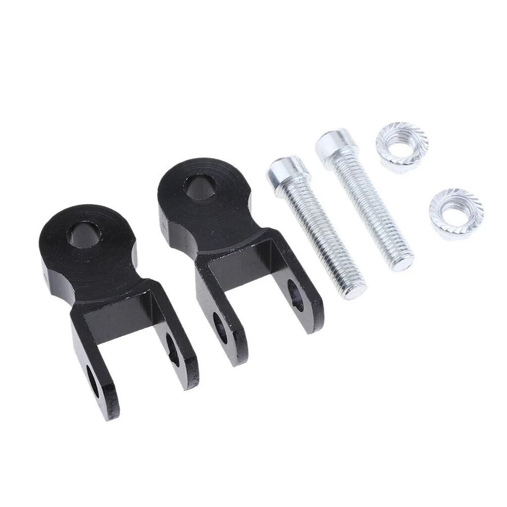 Motorcycle Accessories Rear-Shock Absorber Risers 77mm Black Absorber Riser Risers CNC Motorbike Height