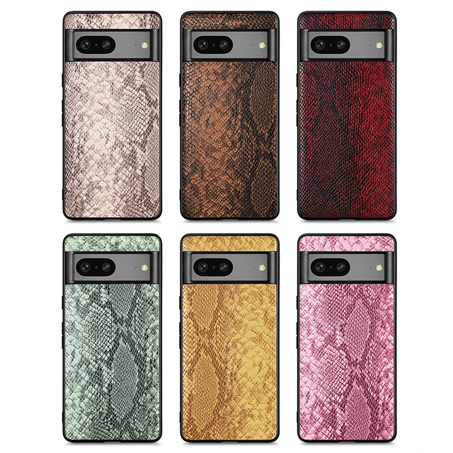 Snake Skin Case Compatible with Google Pixel 7 Pro, Snake Skin