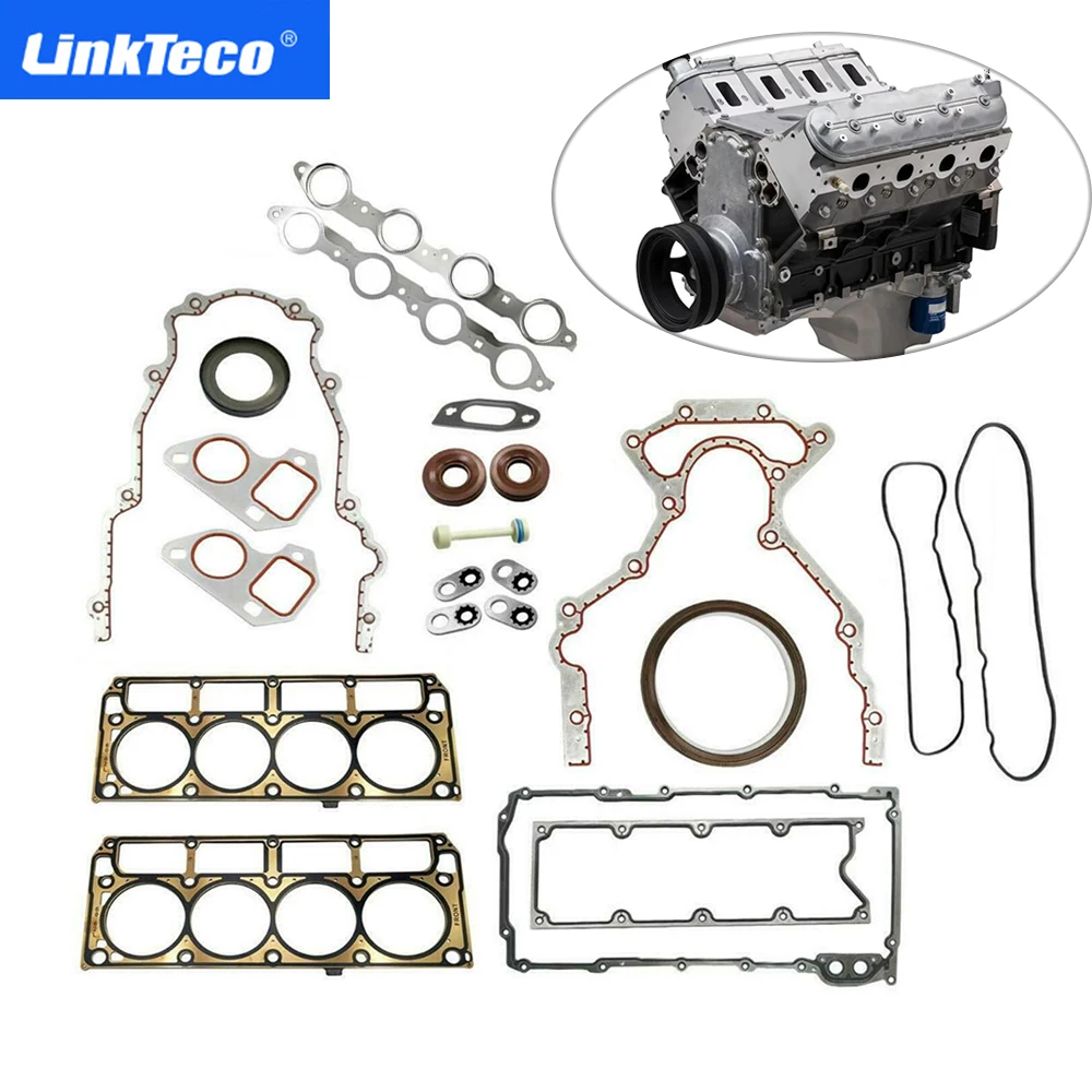 LS Gasket Set Kit Head Gaskets engine gasket set engine gasket kit replacement gasket set For GM Chevrolet BUICK CADILLAC LS1 LS6 LQ4 LQ9 4.8 5.3 5.7 6.0 L