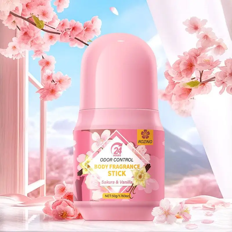 Deodorante Stick Sakura/Antitraspirante Leggero Profumo di Sakura Idratante e Nutriente Facile da Trasportare Adatto a Tutti - immagine 6