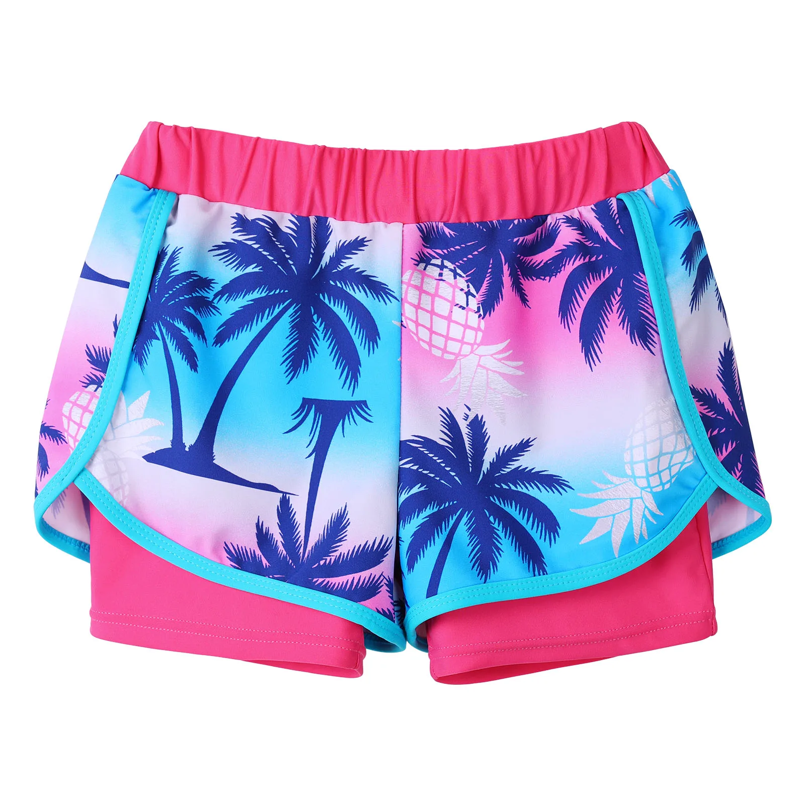 BAOHULU Langarm-Badeanzug für Mädchen mit UV 50+ Sonnenschutz, Tankini-Set mit Reißverschluss, Kinder-Surfanzug, Badeanzug – Detail 27