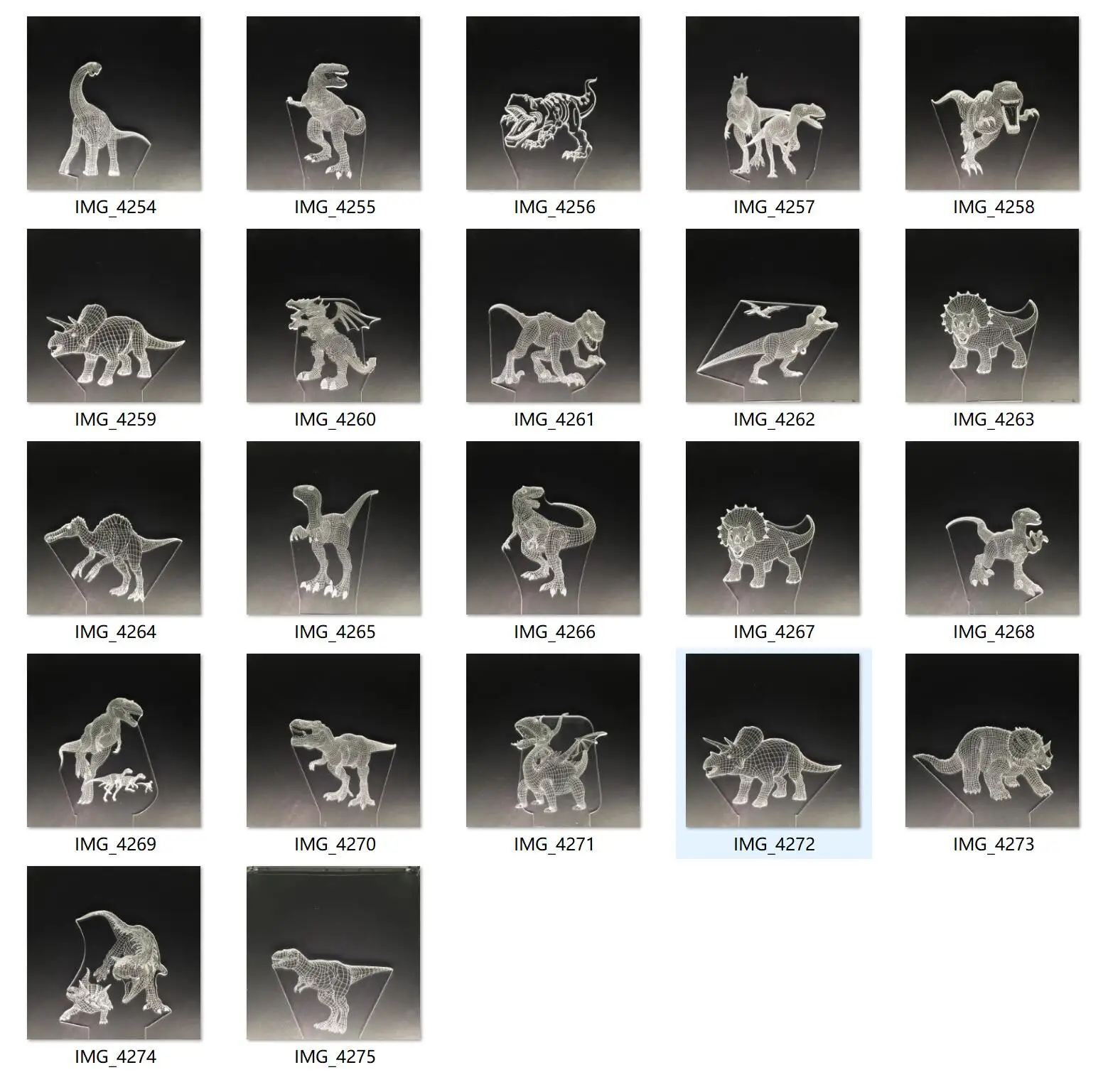 

3D Night Lights Dinosaur Tyrannosaurus Rex Table Lamp Lights Atmosphere Lamp Arylic Panel SkD Board Novelty Gift Dropshipping