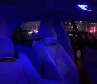 2 шт. Canbus W5W T10 8smd 2835 Автоматический клиновой светильник для салона автомобиля Лампа для чтения без ошибок Дверная парковочная лампа Синий Желтый Розовый к белу