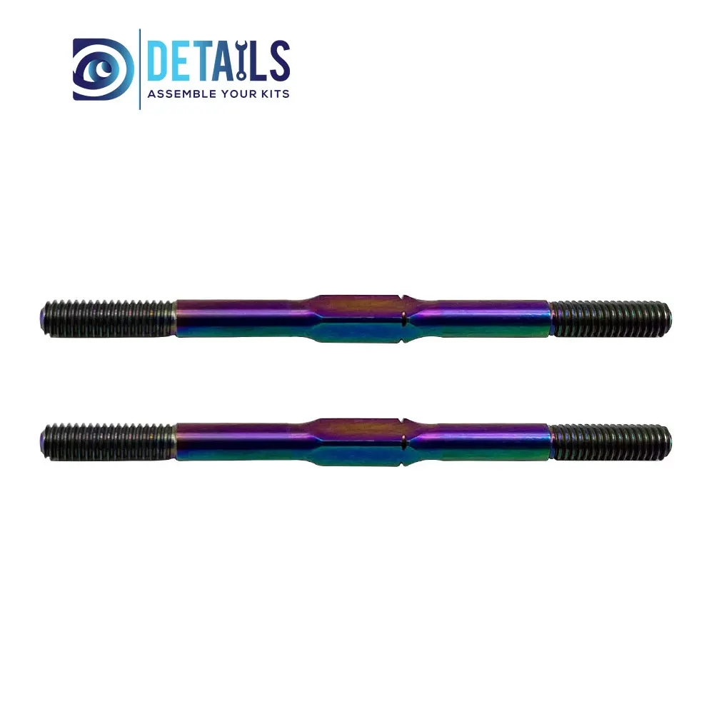 2pcs/set Remote Control Vehicle RC Cars M4 Titanium Turnbuckle For RC Car Turnbuckle