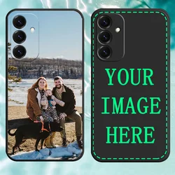 Custom Outdoor Photo Soft Phone Case - Personalized Protective Cover - Galaxy S20+ 5G (Black)