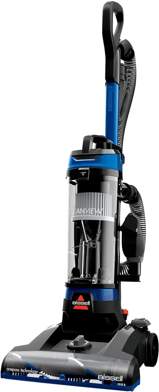 

Вертикальный пылесос BISSELL CleanView без мешка с активной палочкой, 3536, черный/синий кобальт