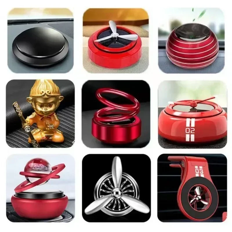 Car Air Freshener Solar Aircraft Decoration Mini Car Perfume Air Freshener Fragrance Airplane Ornament Accessories car air freshener refills