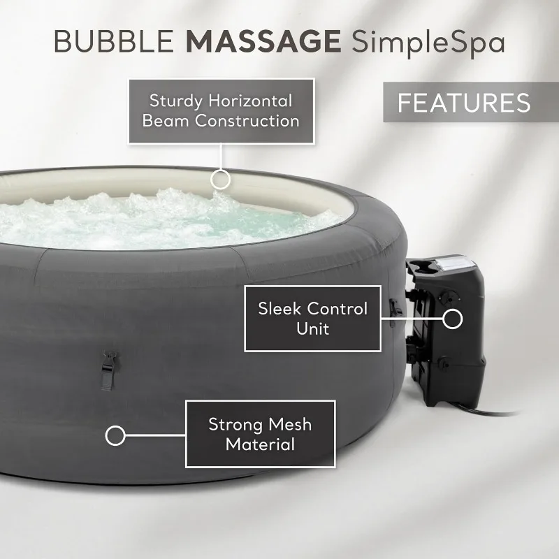 SimpleSpa Inflatable Hot Tub 1