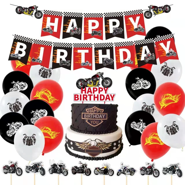 Aniversário Moto: Bolo Harley Davidson