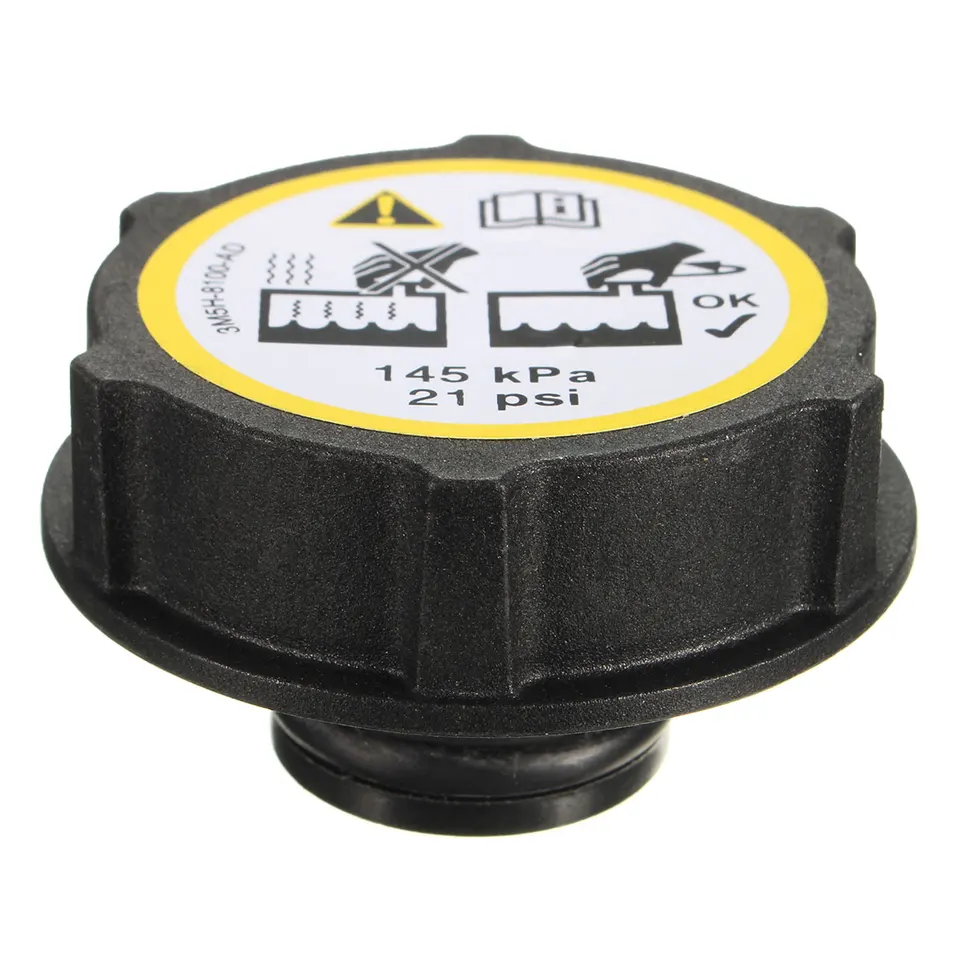 Tapa De Depósito De Expansión Flydida - Compatible Con Ford, Land Rover, Volvo Y Mazda (N° 3M5H8100AD)