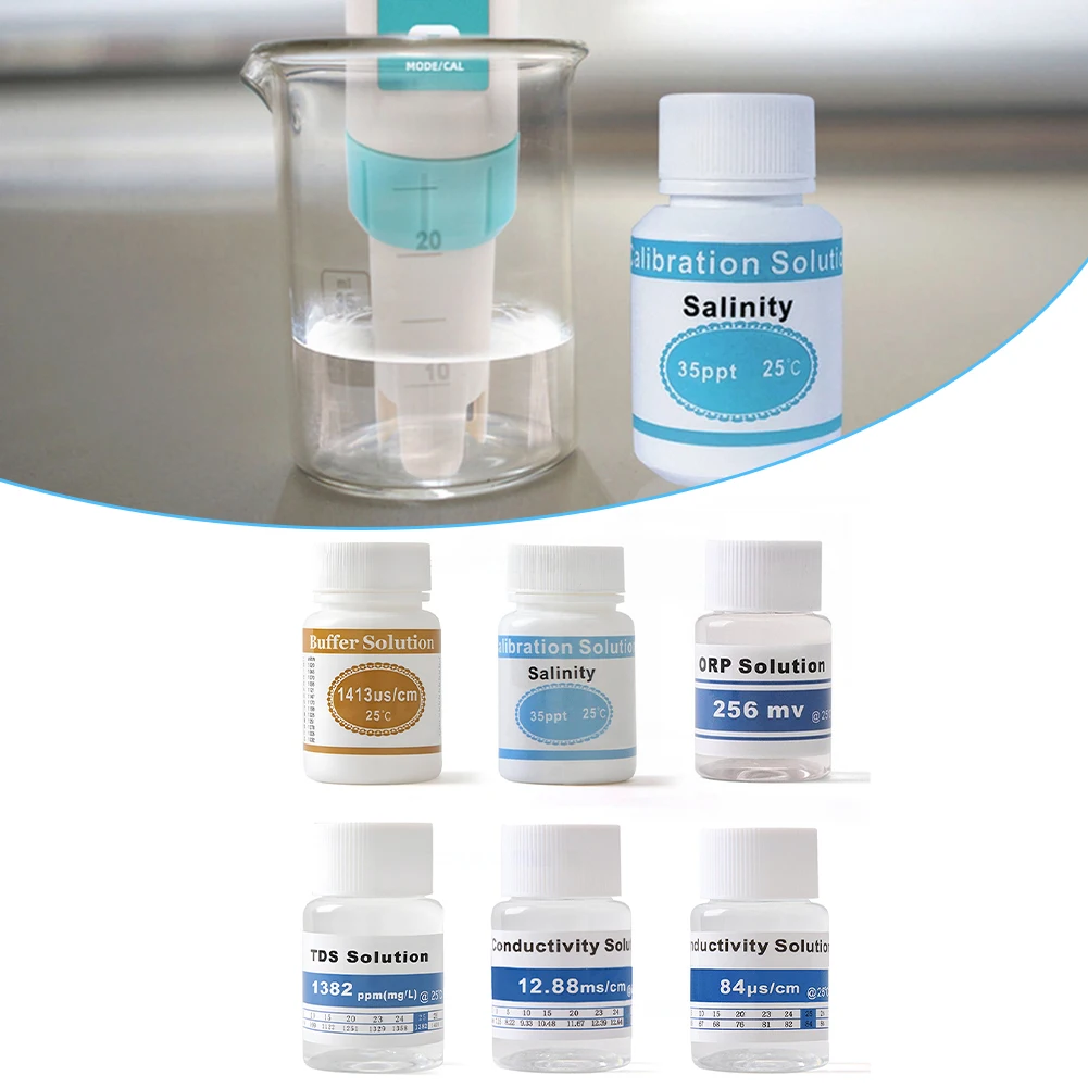 PH calibration solution 12.88 MS/cm for Accurate Measurements