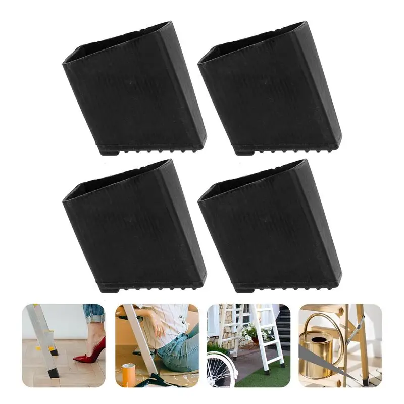 Ladder Feet Rubber Pads Covers Foot Pad Non Leg Step Protectors Capsfloor Protector Chair Furniture Extension
