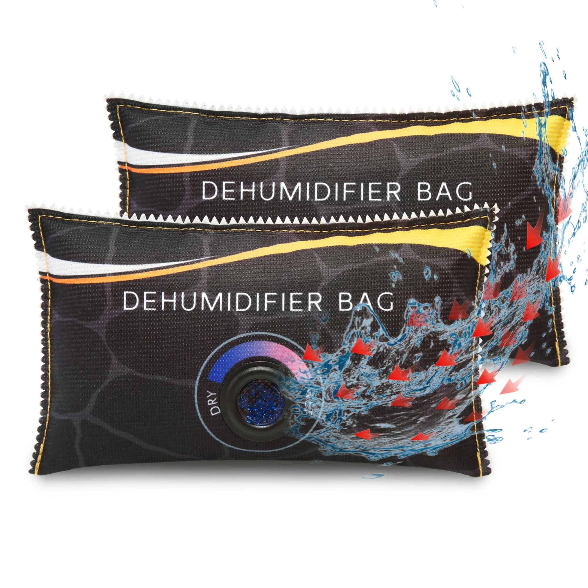 Car Dehumidifier Dehumidifier Bag Desiccant Desiccant Pack Reusable Silicone Moisture Absorbent Pack Household Car Multifunction moisture absorber bag moisture absorber moisture absorbing bag