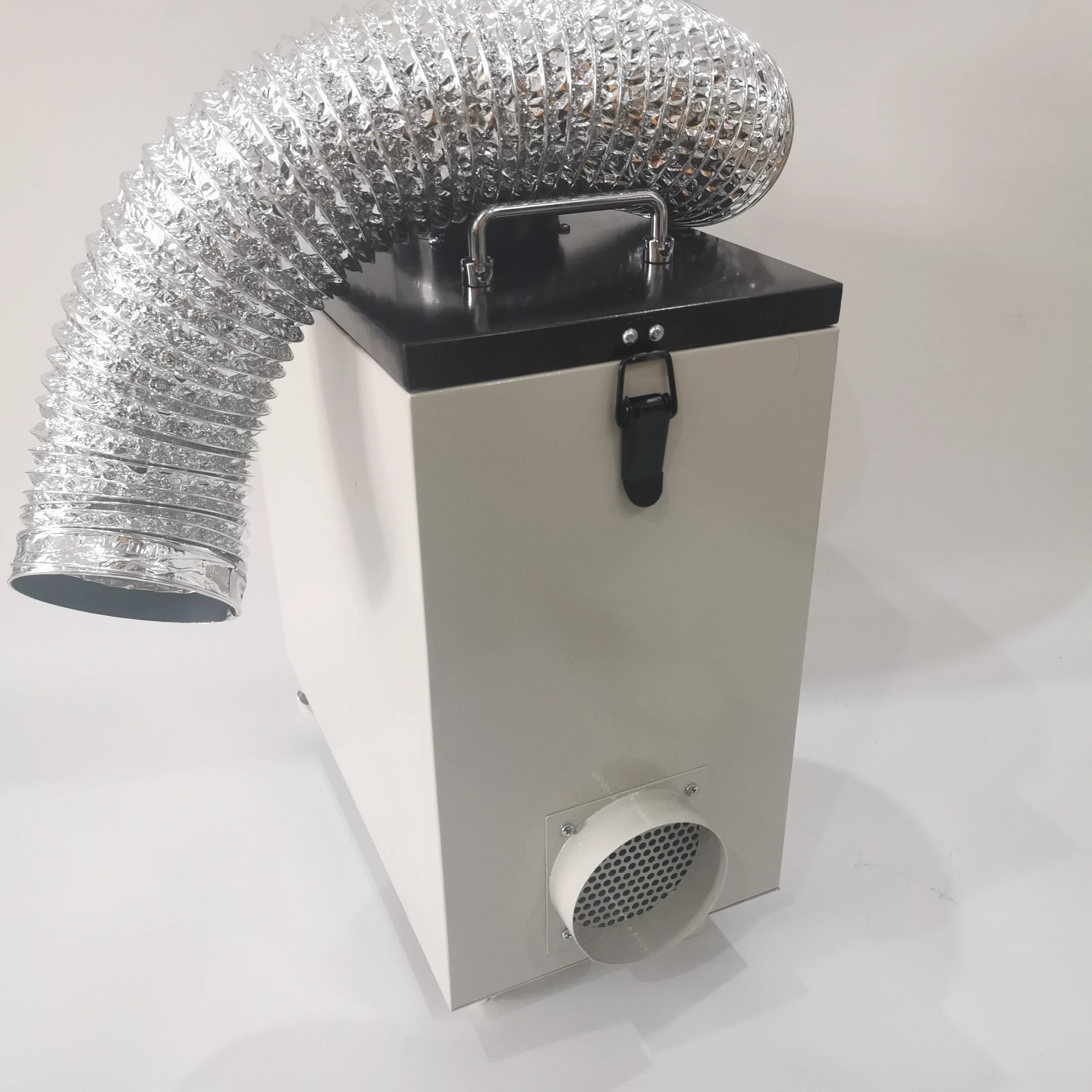 Extractor de humos de aire puro 240W, purificador humo Industrial para máquina cortadora de marcado láser Co2, máquina de grabado láser Cnc - AliExpress Herramientas