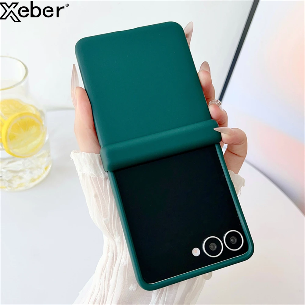 Ultra Thin Liquid Silicone Case with Hinge Stand - Shockproof Cover