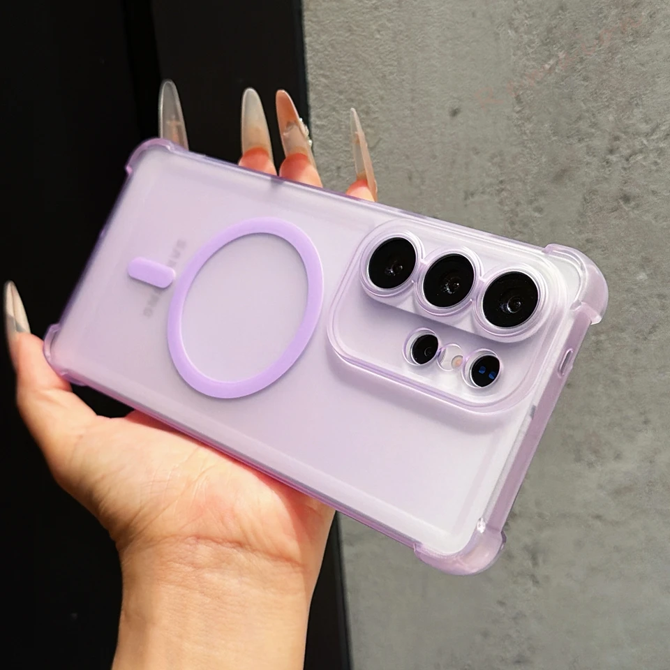 Magnetic Shockproof Silicone Magsafe Phone Case Cover