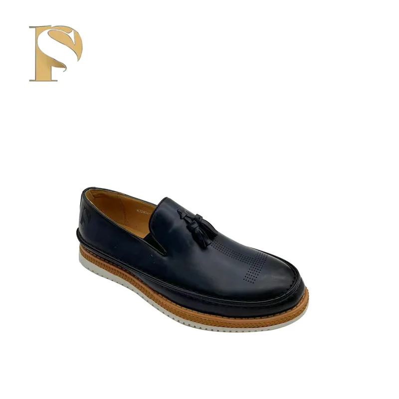 2025 New men's PU formal shoes senior places formal comfortable men's shoes 3