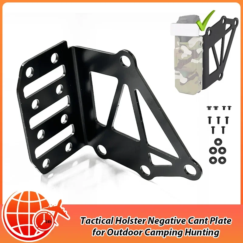 Holster Adapter Platform Stainless Steel Holster Platform Quick Locking System Extension Plate for Outdoor Camping Hunting