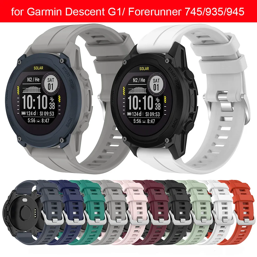 Cinturino Per Garmin Forerunner 935 945 745 955/ Fenix 5 5Plus/ Fenix 6 Fenix6 Pro/Approach S60 S62/ Descent G1/ Instinct 2