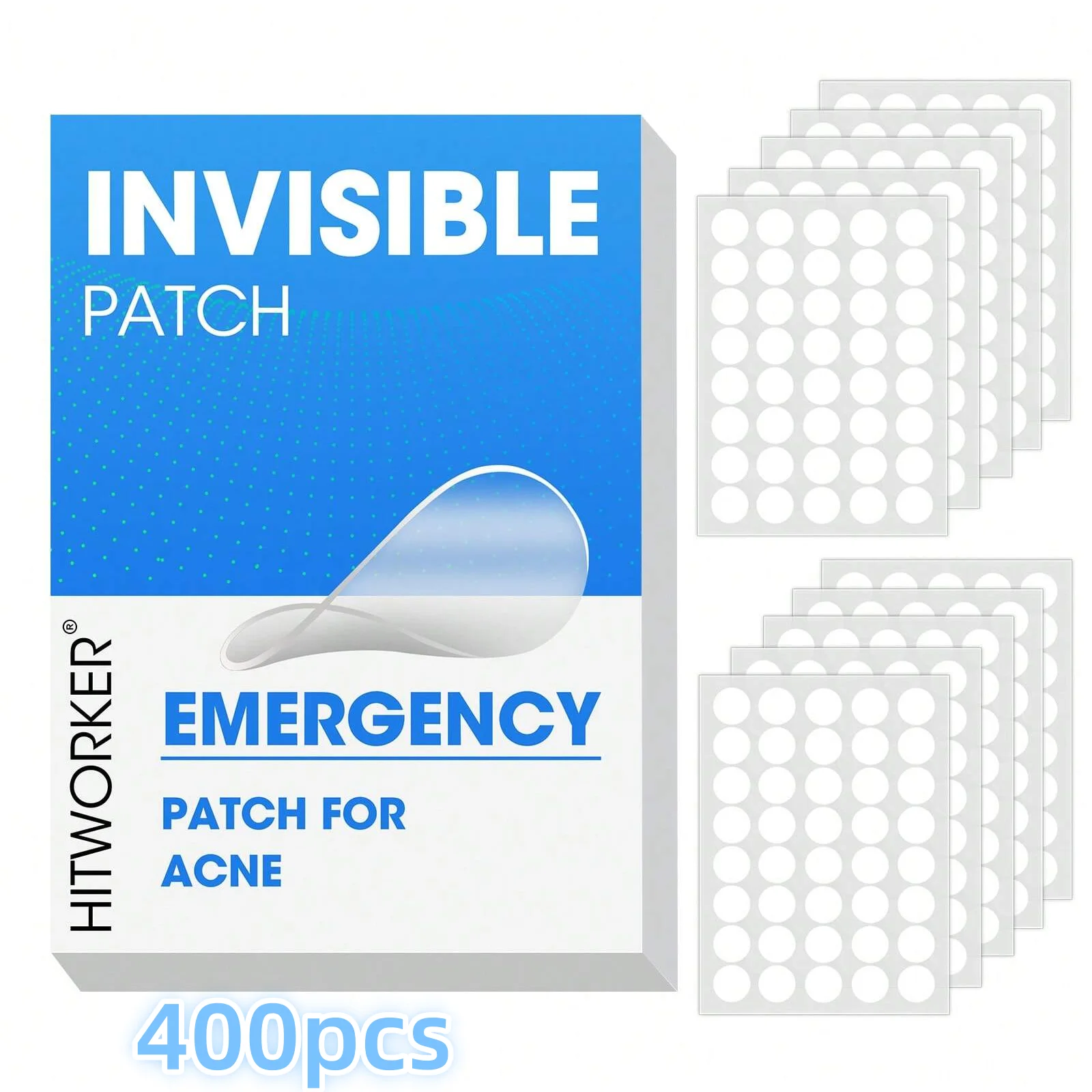 180/360PCS Invisible Acne Veneer Lump Sticker Reduce Acne Cleansing Pores Oil Removal Repair and Smooth Skin Facial Products Var 6