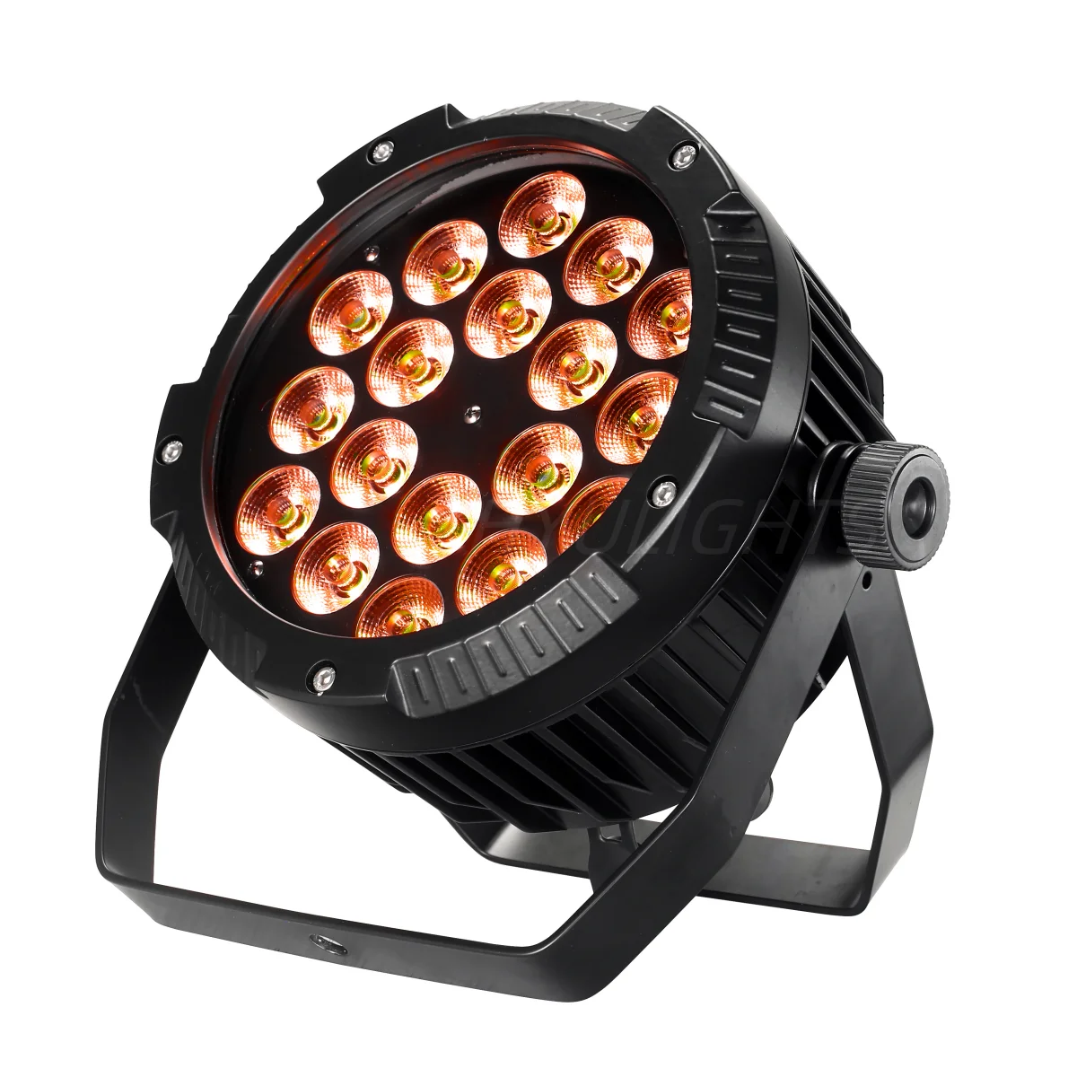 Aluminum IP65 Waterproof 18x18W RGBWAUV LED Par Light - DMX512 Stage DJ Disco Wash Light
