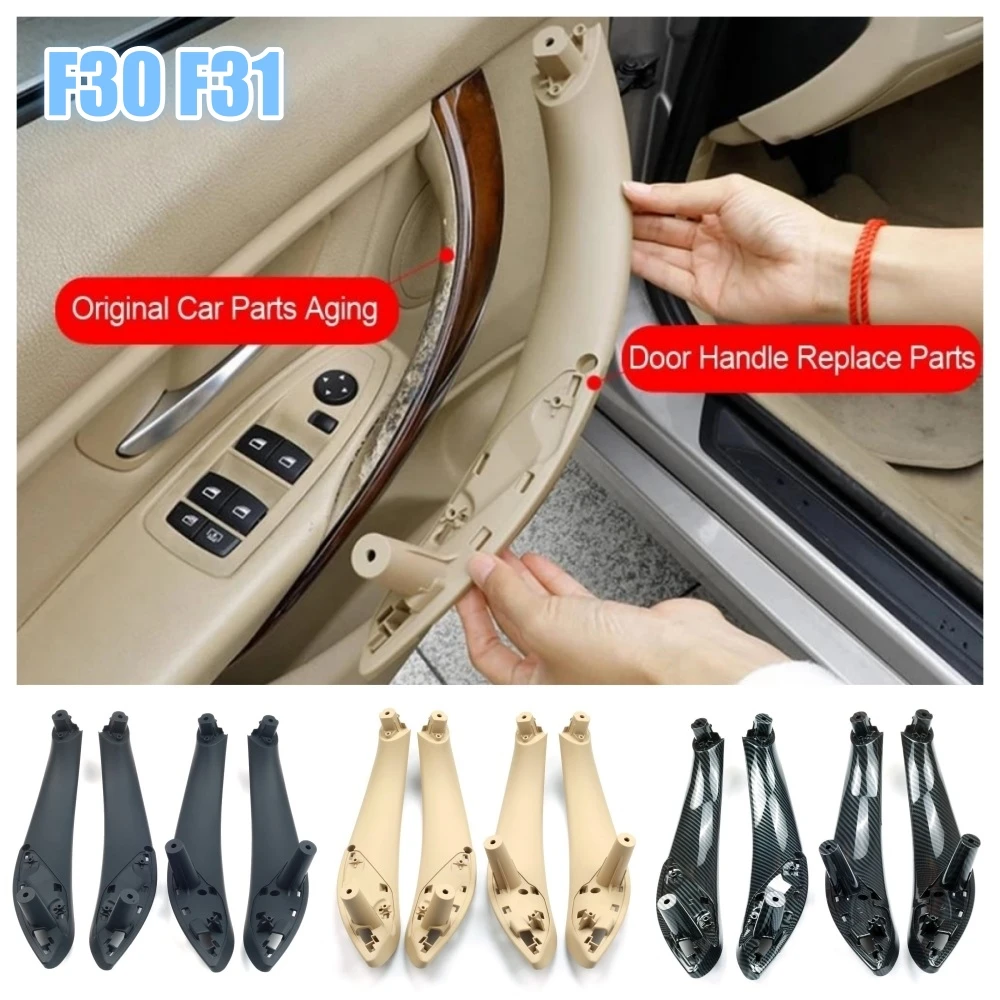 Accessori Per Auto Auto Porte Interne Maniglia Pull Trim Cover Per Bmw Serie 3 2013-2018 F30 316D 318D 320D F31 320I 325D 51417279312