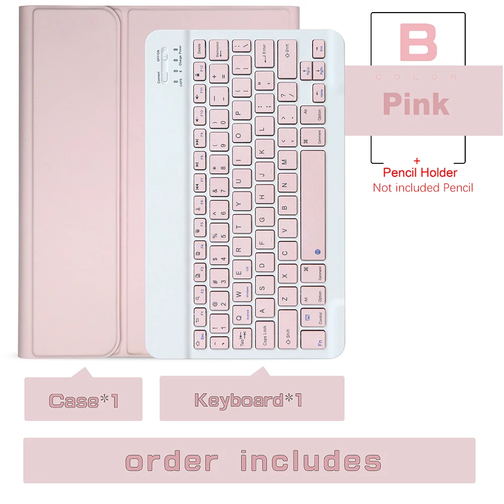 Wireless Bluetooth Keyboard Case with Magic Cover