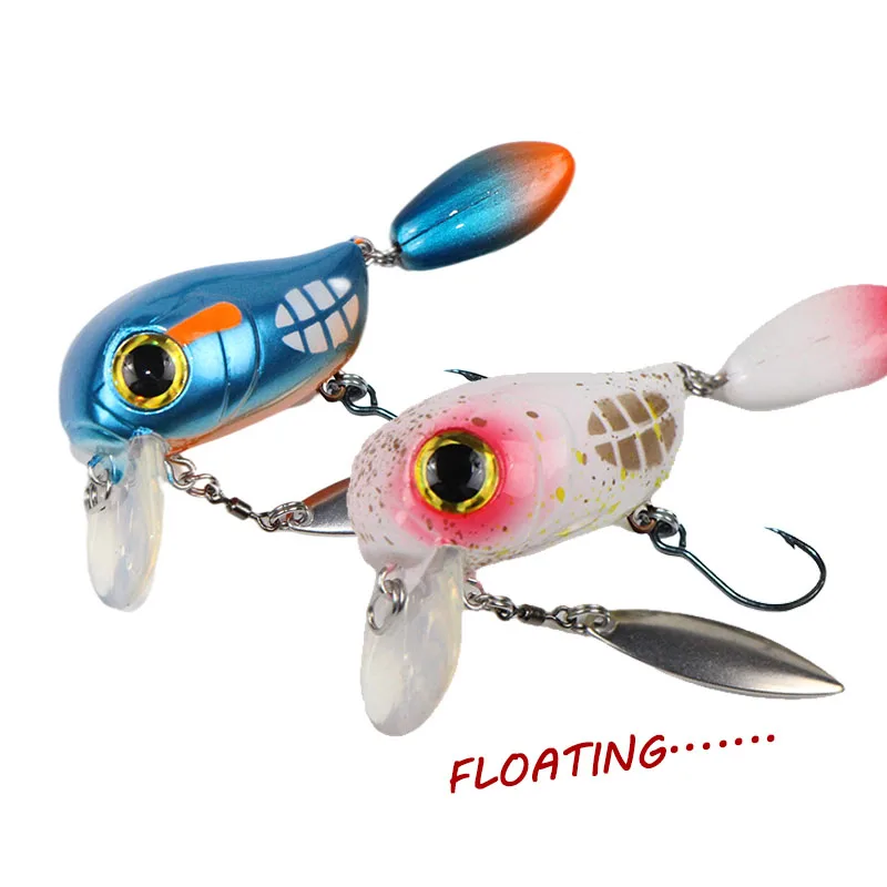 Fishing Lure TROUT Hard Bait 30mm 2g Floating Wobbler Crankbait Quality Professional Hard
