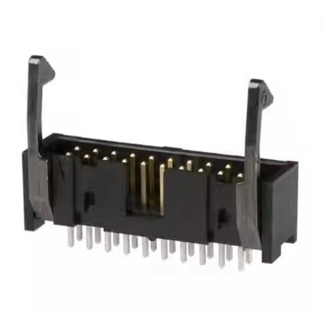 

10 шт./лот 1761608-7 CONN Wire Корпуса IDC LOW PRO HDR 20P VERT SHT LAT BLK