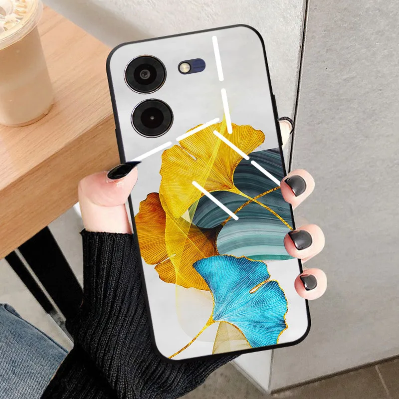 Black Soft Silicone TPU Protective Phone Case with Bumper Shell Coque
