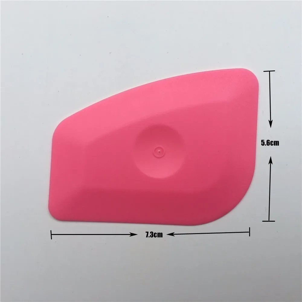 Foil Squeegee Vinyl Film Car Wrap Auto Home Office Car Film Sticker Install Cleaning Pink Scraper Window Tints Tool 5pcs/Lot