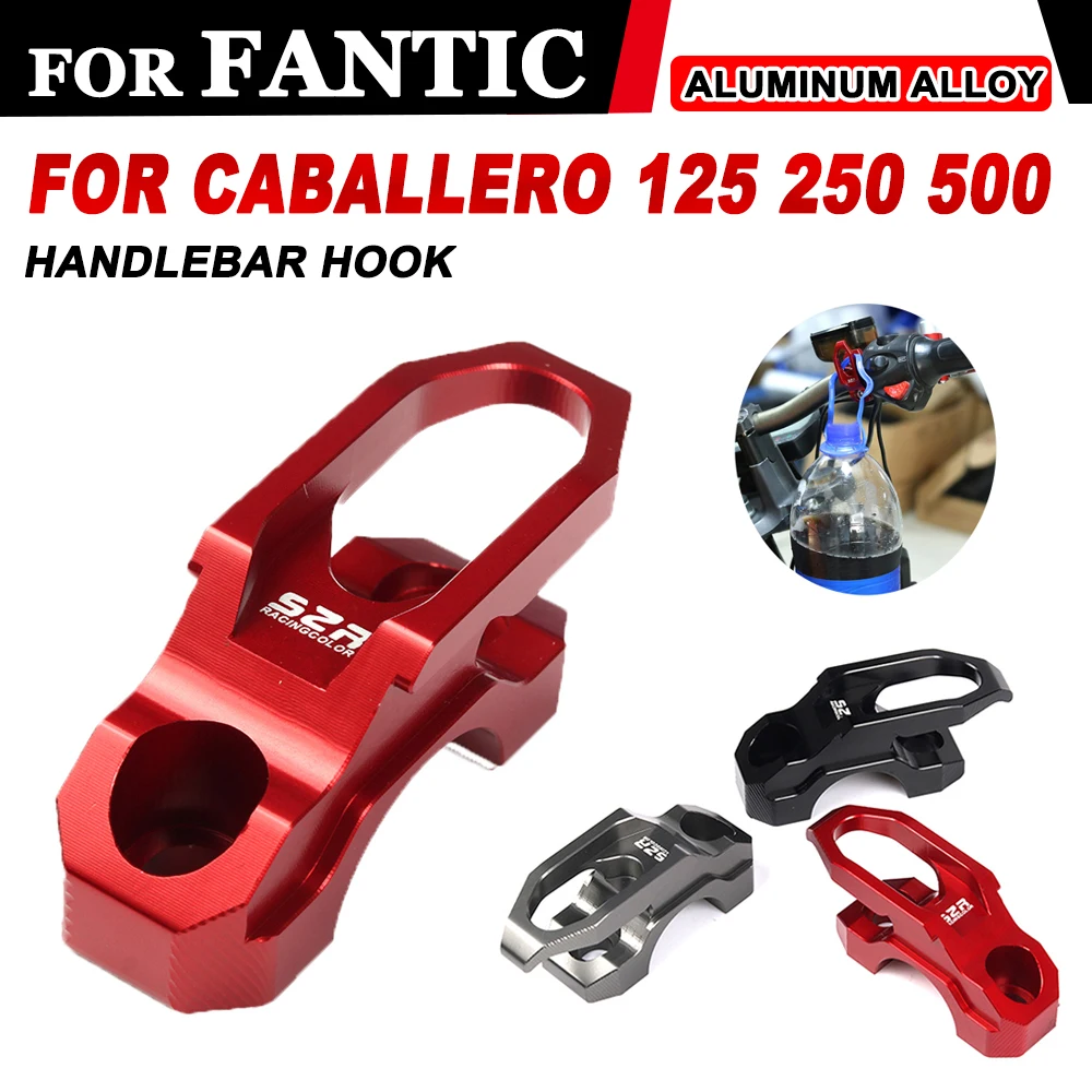 Per Fantic Caballero Flat Track 125 250 500 Rally Scrambler 500 Moto Manubrio Gancio Casco Bagaglio Borsa Gancio
