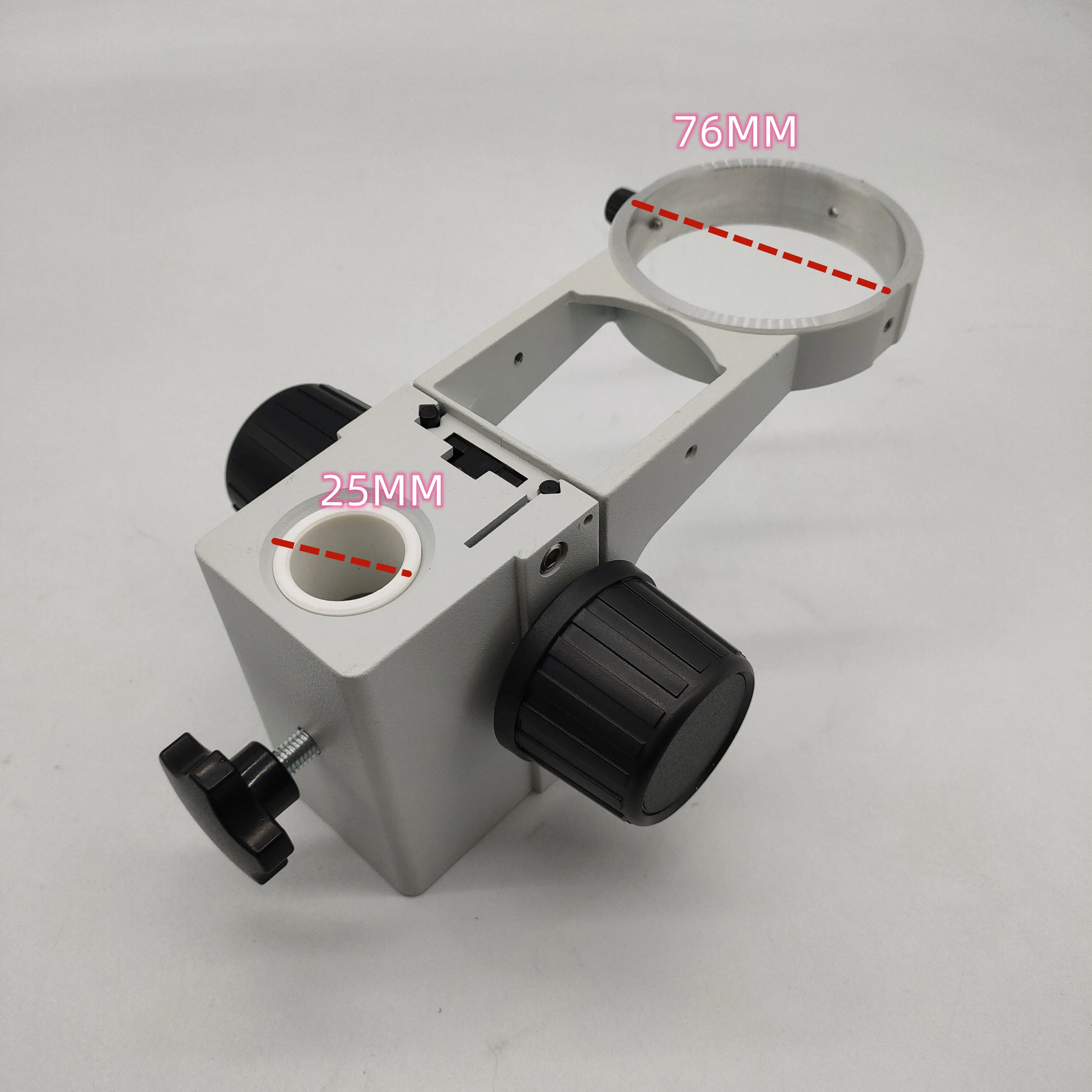 Best Super Stereo Microscope Focus Arm Holder With 76mm Dia, Arm