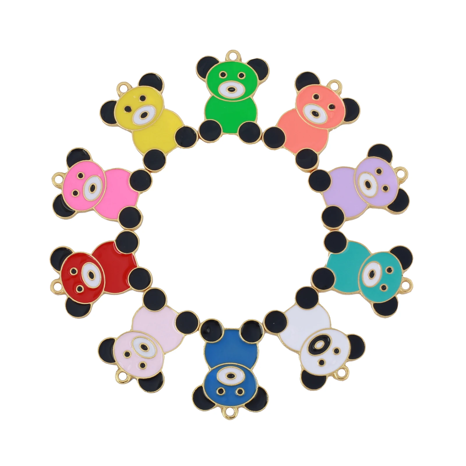 

Подвески в виде медведя из сплава 20 шт. подходят для изготовления ювелирных изделий своими руками S67