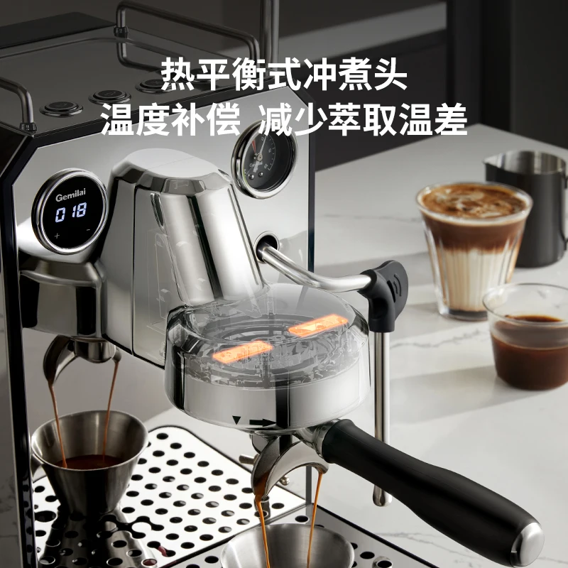 ماكينة قهوة اسبريسو إيطالية Gemilai G3006 شبه أوتو...