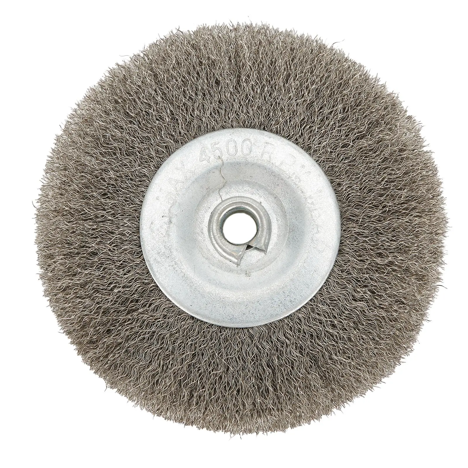 3 Inch Crimped Stainless Steel Wire Wheel Brush Bench Grinder Abrasive Tool 13mm Hole For Deburring Rust Cleaning Polishing 1Pc