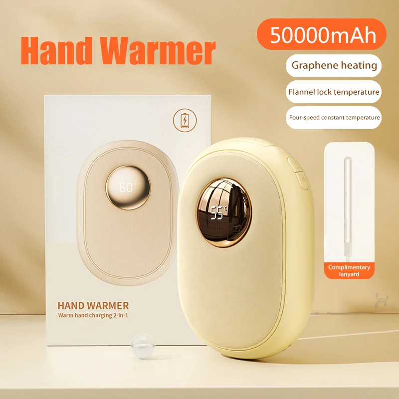 20000mAh Large Capacity Power Bank Massager Heating Smart Constant Temperature Portable Hand Warmer For Winter portable hand warmer