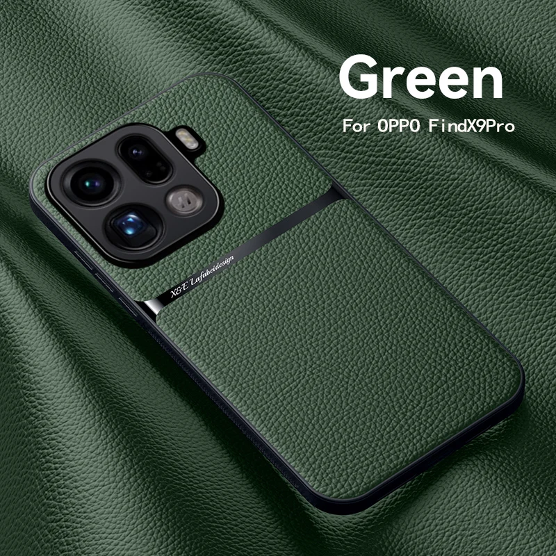 Ultra-Thin Magnetic PU Leather Case with TPU Edge and Drop-Proof Camera Protection