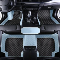 Custom Leather Car Floor Mat For Opel Corsa D E F Astra J K 2007 2008 2017 2018 2019 2020 2021 Waterproof interior Accessories 6