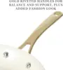 Free Ceramic Interior 10 Piece Heavy Gauge Enamel Aluminum Pots and Pans Cookware Set 6